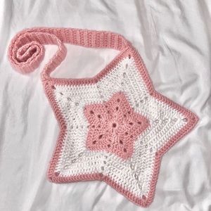 Crochet handmade star bag!